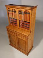 Beautifully Made Late 19th Century Oak & Burr Oak Small Bookcase Cabinet (4 of 4) Beautifully Made Late 19th Century Oak & Burr Oak Small Bookcase Cabinet (4 of 4)