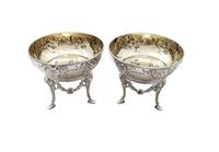 Pair of Antique Edwardian Sterling Silver Bowls / Dishes on Stands 1901 (4 of 9) Pair of Antique Edwardian Sterling Silver Bowls / Dishes on Stands 1901 (4 of 9)