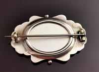 Victorian Aesthetic Silver Locket Brooch, 9ct Yellow & Rose Gold (6 of 8) Victorian Aesthetic Silver Locket Brooch, 9ct Yellow & Rose Gold (6 of 8)