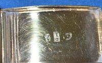 GIII curved silver rectangular snuff-box (5 of 7) GIII curved silver rectangular snuff-box (5 of 7)