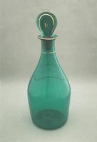 Splendid Bristol Green gilded Rum decanter (4 of 4) Splendid Bristol Green gilded Rum decanter (4 of 4)