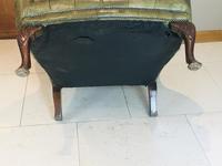 Stylish Pair of Large 18th Century Style Vintage Wing-back Armchairs (12 of 14) Stylish Pair of Large 18th Century Style Vintage Wing-back Armchairs (12 of 14)