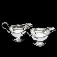 Pair of Georgian Solid Silver Pedestal Sauce Boats - William Collins 1774 (18 of 24) Pair of Georgian Solid Silver Pedestal Sauce Boats - William Collins 1774 (18 of 24)