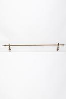 Antique Brass Curtain Pole & Brackets (5 of 13) Antique Brass Curtain Pole & Brackets (5 of 13)