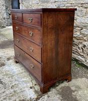Antique Oak Chest of Drawers with Crossbanded Edge (6 of 17) Antique Oak Chest of Drawers with Crossbanded Edge (6 of 17)