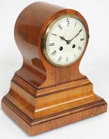Impressive Solid Walnut Drum Head Striking Mantel Clock PHS Mantle Clock (9 of 12) Impressive Solid Walnut Drum Head Striking Mantel Clock PHS Mantle Clock (9 of 12)