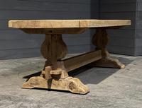 Large Rustic French Bleached Oak Farmhouse Dining Table (17 of 40) Large Rustic French Bleached Oak Farmhouse Dining Table (17 of 40)