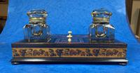 Victorian Rosewood & Tunbridge Ware Inkstand by Thomas Barton (20 of 24) Victorian Rosewood & Tunbridge Ware Inkstand by Thomas Barton (20 of 24)