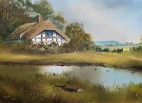 Lovely 'Chocolate Box Quality' Vintage 20thc English Landscape Oil Painting (15 of 15) Lovely 'Chocolate Box Quality' Vintage 20thc English Landscape Oil Painting (15 of 15)