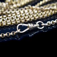 Antique Victorian 9ct 9K Gold Belcher Guard Muff Chain Necklace (7 of 9) Antique Victorian 9ct 9K Gold Belcher Guard Muff Chain Necklace (7 of 9)