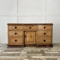 Victorian Pine Kitchen Dresser Base