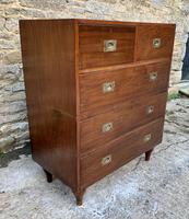 Antique Military Campaign Teak Chest of Drawers (4 of 21) Antique Military Campaign Teak Chest of Drawers (4 of 21)