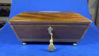 Regency Sarcophagus Mahogany Box with Shell Inlay. (6 of 12) Regency Sarcophagus Mahogany Box with Shell Inlay. (6 of 12)