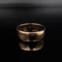 Antique Edwardian 9ct 9K Rose Gold Plain Stacking Wedding Band Ring (5 of 8) Antique Edwardian 9ct 9K Rose Gold Plain Stacking Wedding Band Ring (5 of 8)