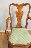 Set of Eight Queen Anne Style Walnut Dining Chairs (7 of 15) Set of Eight Queen Anne Style Walnut Dining Chairs (7 of 15)