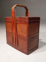 Early 20th Century Chinese Rattan, Tiffin Food Holder (2 of 5) Early 20th Century Chinese Rattan, Tiffin Food Holder (2 of 5)