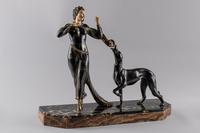 Stunning Art Deco Spelter & Ivorine Sculpture by Menneville & Rochard (7 of 7) Stunning Art Deco Spelter & Ivorine Sculpture by Menneville & Rochard (7 of 7)