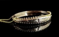 Antique Edwardian 9ct Gold Bangle, Floral Engraved (4 of 14) Antique Edwardian 9ct Gold Bangle, Floral Engraved (4 of 14)
