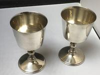 Excellent Pair of Solid Silver Goblets (5 of 6) Excellent Pair of Solid Silver Goblets (5 of 6)