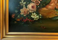 Dutch 18thc Manner RARE Huge Pair Vintage Fruit Floral Still Life Oil Paintings (7 of 23) Dutch 18thc Manner RARE Huge Pair Vintage Fruit Floral Still Life Oil Paintings (7 of 23)