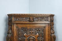 Antique Carved Oak Green Man Corner Cabinet (2 of 7) Antique Carved Oak Green Man Corner Cabinet (2 of 7)