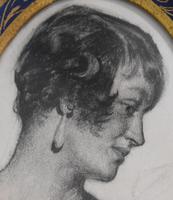 Miniature Portrait Drawing by Charles Daniel Ward (4 of 6) Miniature Portrait Drawing by Charles Daniel Ward (4 of 6)