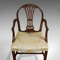 Pair of Antique Hepplewhite Revival Carvers, Mahogany, Armchair, Victorian (5 of 12) Pair of Antique Hepplewhite Revival Carvers, Mahogany, Armchair, Victorian (5 of 12)