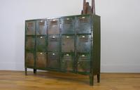 Vintage Industrial 15 Door Metal Workshop Cabinet Locker c.1930 (6 of 14) Vintage Industrial 15 Door Metal Workshop Cabinet Locker c.1930 (6 of 14)