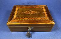 Victorian Rosewood Box With Inlay. (12 of 12) Victorian Rosewood Box With Inlay. (12 of 12)