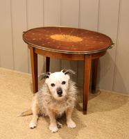 Low Inlaid Oval Table (9 of 9) Low Inlaid Oval Table (9 of 9)