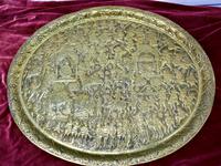 Large Oval Asian Brass Wall Hanging Marriage Charger (6 of 15) Large Oval Asian Brass Wall Hanging Marriage Charger (6 of 15)