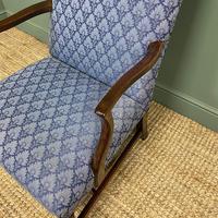 19th Century Antique Upholstered Armchair (5 of 5) 19th Century Antique Upholstered Armchair (5 of 5)
