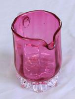 Antique Cranberry Glass Jug (5 of 6) Antique Cranberry Glass Jug (5 of 6)