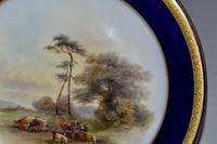 Royal Worcester Dish 1914 - Hand-painted Lowland Cattle by John Stinton, (5 of 9) Royal Worcester Dish 1914 - Hand-painted Lowland Cattle by John Stinton, (5 of 9)