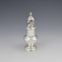 George II Silver Pepper Caster Jabez Daniell London 1758 (4 of 7) George II Silver Pepper Caster Jabez Daniell London 1758 (4 of 7)