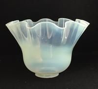 Large Victorian Vaseline Glass Lamp / Oil Lamp Shade (3 of 4) Large Victorian Vaseline Glass Lamp / Oil Lamp Shade (3 of 4)