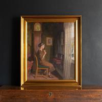 Robert Panitsch, Interior Scene with Pensive Woman (3 of 10) Robert Panitsch, Interior Scene with Pensive Woman (3 of 10)