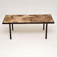 1950’s Vintage Marble & Brass Coffee Table (4 of 10) 1950’s Vintage Marble & Brass Coffee Table (4 of 10)