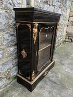 19th C French Ebonised Pier Cabinet With Ormolu Mounts (3 of 4) 19th C French Ebonised Pier Cabinet With Ormolu Mounts (3 of 4)