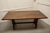 Oak Refectory Table Seats 8 (5 of 6) Oak Refectory Table Seats 8 (5 of 6)