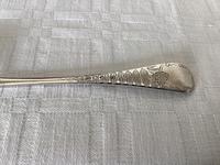 Solid Silver Fork & Spoon Christening Set (5 of 5)