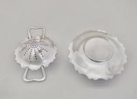 George V Silver Tea Strainer & Stand by E. J. Houlston, Birmingham 1920 (5 of 7) George V Silver Tea Strainer & Stand by E. J. Houlston, Birmingham 1920 (5 of 7)