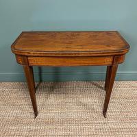 Elegant Georgian Mahogany Antique Side Card Table (6 of 8) Elegant Georgian Mahogany Antique Side Card Table (6 of 8)