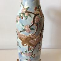 Royal Worcester Aesthetic Design Vase with Stork Locus & Cherry Blossom Detail (5 of 12) Royal Worcester Aesthetic Design Vase with Stork Locus & Cherry Blossom Detail (5 of 12)
