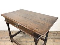 Early 18th Century Joined Oak Side Table (5 of 8) Early 18th Century Joined Oak Side Table (5 of 8)