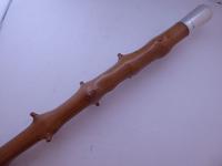Victorian Country Walking Stick Cane 1891 Hallmarked Solid Silver Pommel Hawthorn Shaft (4 of 9) Victorian Country Walking Stick Cane 1891 Hallmarked Solid Silver Pommel Hawthorn Shaft (4 of 9)