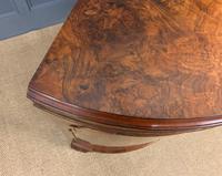 Burr Walnut Demi Lune Commode (12 of 12) Burr Walnut Demi Lune Commode (12 of 12)