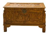Early 20th Century Chinese Style Carved Camphorwood Chest (3 of 11) Early 20th Century Chinese Style Carved Camphorwood Chest (3 of 11)