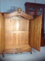 Carved Oak 2 Door Armoire (9 of 9) Carved Oak 2 Door Armoire (9 of 9)