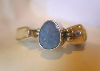 Vintage Silver Opal & Blister Pearl Bracelet 1970s 7 3/4" Length 15.6 Grams (4 of 12) Vintage Silver Opal & Blister Pearl Bracelet 1970s 7 3/4" Length 15.6 Grams (4 of 12)